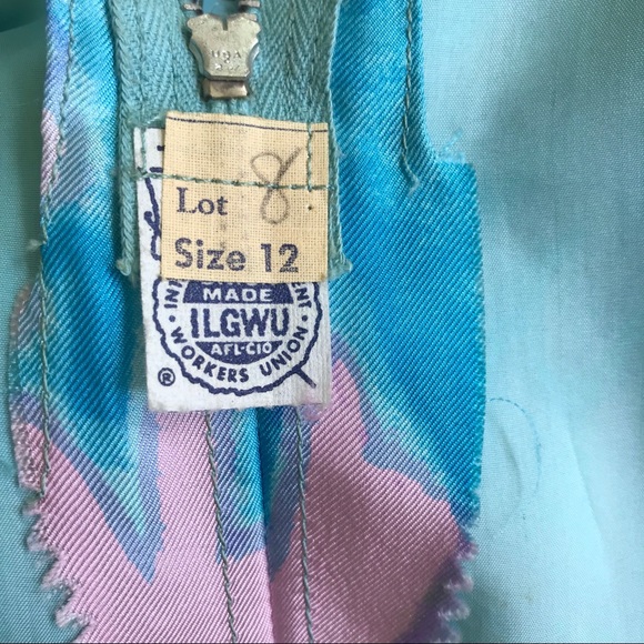 Vintage Harvey Berin Karen Stark Floral Dress - Picture 6 of 6